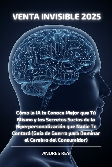 Venta Invisible 2025 - Cómo la IA te Conoce Mejor que Tú Mismo y los Secretos Sucios de la Hiperpersonalización que Nadie Te Contará (Guía de Guerra para Dominar el Cerebro del Consumidor) - cover