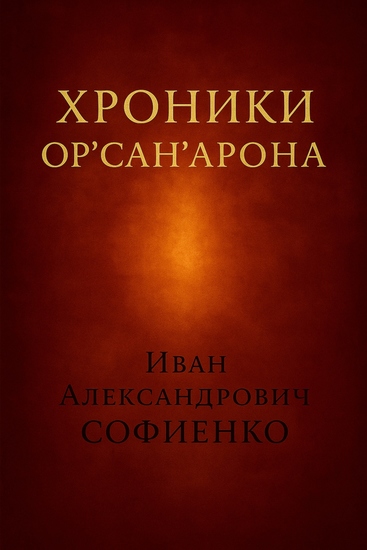 Хроники Ор’Сан’Арона - Повествование вне времени - cover