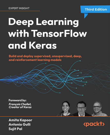 Deep Learning with TensorFlow and Keras – 3rd edition - Build and deploy supervised unsupervised deep and reinforcement learning models - cover