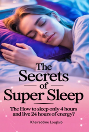 The Secrets of Super Sleep - How to Sleep Only 4 Hours and Live 24 Hours of Energy? - cover