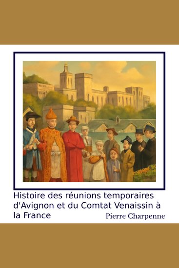 Histoire des Réunions Temporaires d’Avignon et du Comtat Venaissin à la France - cover
