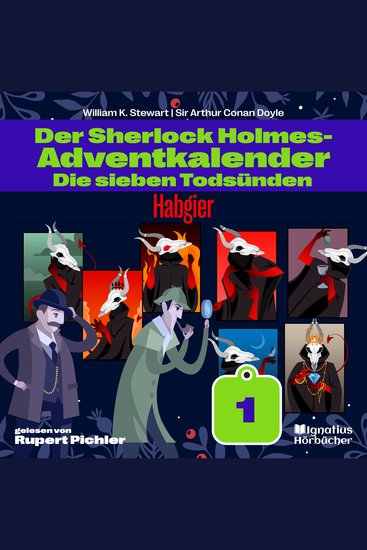 Habgier (Der Sherlock Holmes-Adventkalender: Die sieben Todsünden Folge 1) - cover