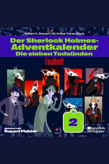 Faulheit (Der Sherlock Holmes-Adventkalender: Die sieben Todsünden Folge 2) - cover