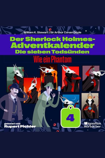 Wie ein Phantom (Der Sherlock Holmes-Adventkalender: Die sieben Todsünden Folge 4) - cover