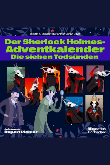 Die sieben Todsünden - Der Sherlock Holmes-Adventkalender - cover