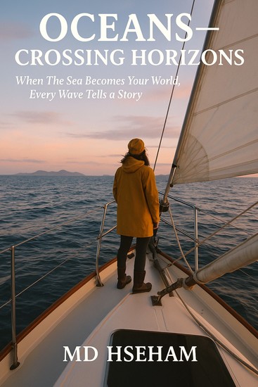 Oceans—Crossing Horizons - When The Sea Becomes Your World Every Wave Tells a Story - cover
