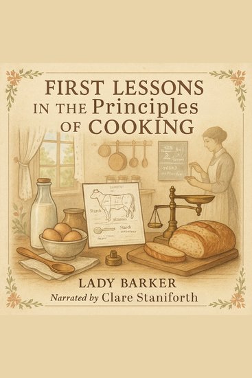 The First Lessons In Principles of Cooking - cover