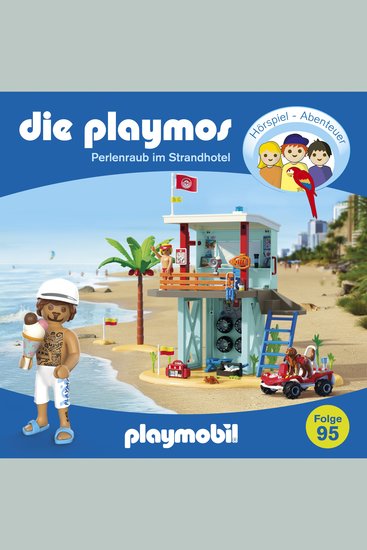 Die Playmos Folge 95: Perlenraub im Strandhotel (Das Original Playmobil Hörspiel) - cover