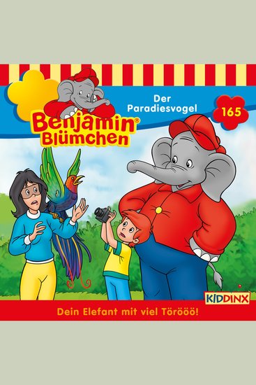 Benjamin Blümchen Folge 165: Der Paradiesvogel - cover
