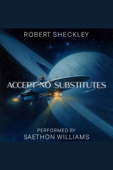 Accept No Substitutes - cover