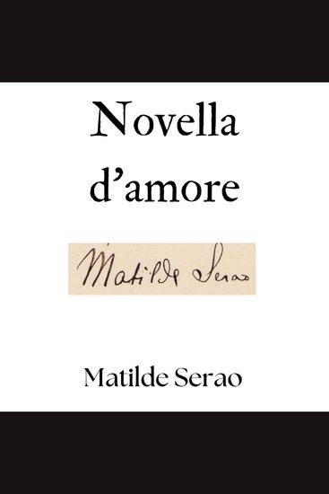 Novella d'amore - cover