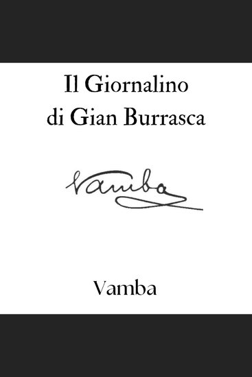 Il Giornalino di Gian Burrasca - cover