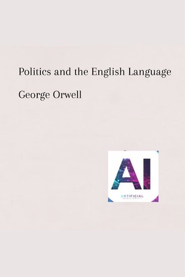 Politics and the English Language - cover