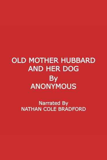 Old Mother Hubbard and Her Dog - cover