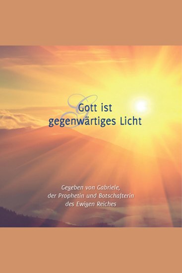 Gott ist gegenwärtiges Licht - cover