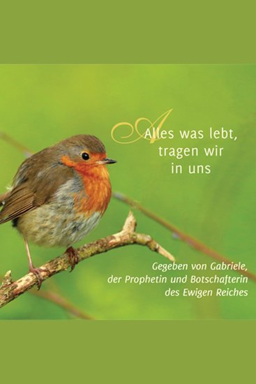 Alles was lebt tragen wir in uns - cover