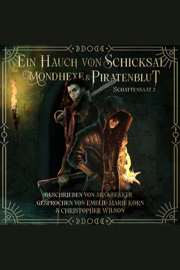 Ein Hauch von Schicksal: Mondhexe & Piratenblut - Schattensaat 2: Unabhängig von Scátha lesbar!⎥Epische Dark Fantasy⎥Magie Piraten und eine non-toxic Liebesgeschichte - cover