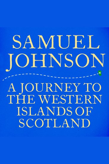 A Journey to the Western Islands of Scotland - cover