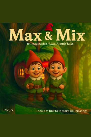 Max and Mix - 10 Imaginative Read-Aloud Tales - including link to 10 songs - cover
