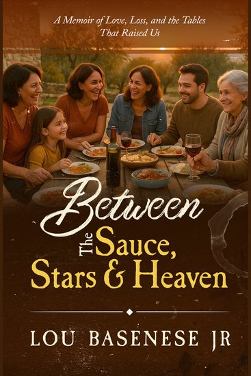 Between the Sauce Stars and Heaven - A Memoir of Faith Family and the Tables That Raised Us - cover