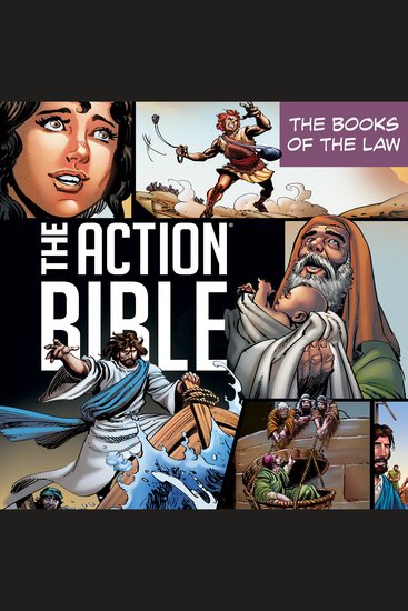 The Action Bible - The Books of the Law - cover