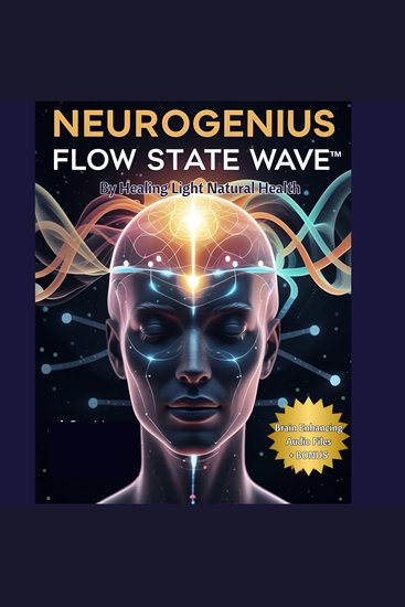 NeuroGenius Flow State Wave: Brainwave MP3 Audio for Focus Creativity Wealth & Productivity - cover