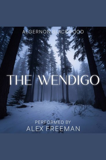 The Wendigo - cover