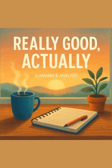 Book Summary & Analysis of Really Good Actually by Monica Heisey - cover