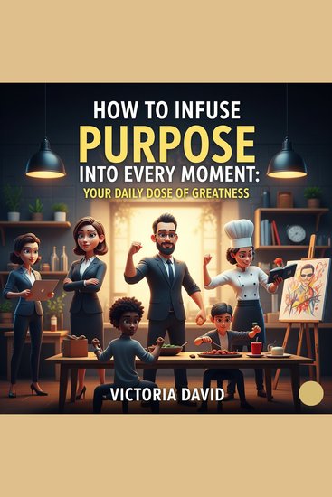 How to Infuse Purpose Into Every Moment - Your Daily Dose of Greatness - cover