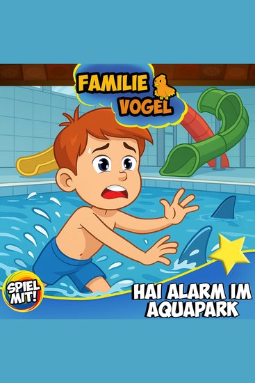 Hai-Alarm im Aquapark - Familie Vogel - cover