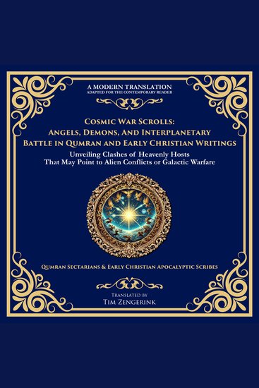 Cosmic War Scrolls: Angels Demons and Interplanetary Battle in Qumran and Early Christian Writings - Unveiling Clashes of Heavenly Hosts That May Point to Alien Conflicts or Galactic Warfare - cover