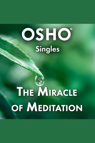 The Miracle of Meditation - cover