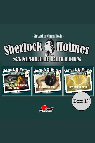 Sherlock Holmes - Die Originale Box 17: Sammler Edition (ungekürzt) - cover