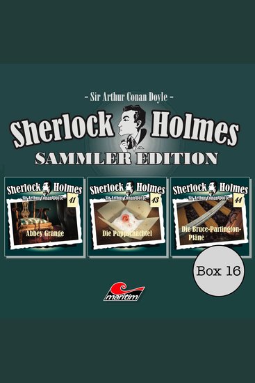 Sherlock Holmes - Die Originale Box 16: Sammler Edition (ungekürzt) - cover