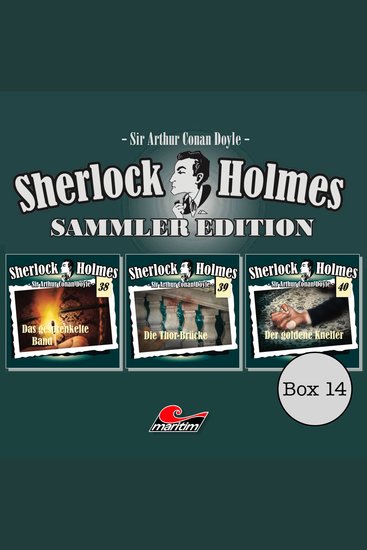 Sherlock Holmes - Die Originale Box 14: Sammler Edition (ungekürzt) - cover