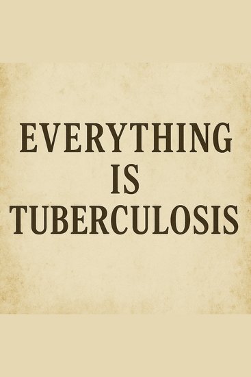 Book summary & analysis of Everything Is Tuberculosis by John Green - cover
