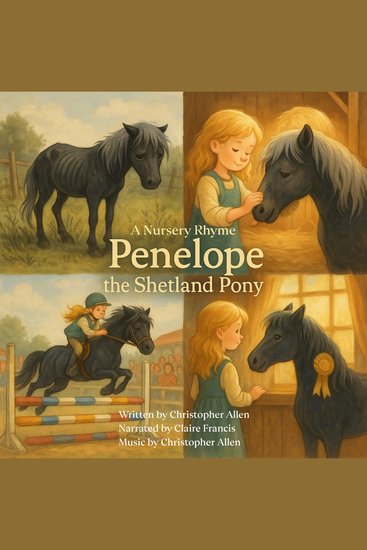 Penelope the Shetland Pony - A Nursery Rhyme - cover