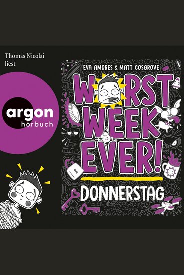 Worst Week Ever - Donnerstag - Worst Week Ever Band 4 (Ungekürzte Lesung) - cover