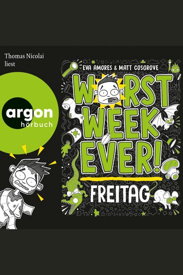 Worst Week Ever - Freitag - Worst Week Ever Band 5 (Ungekürzte Lesung) - cover
