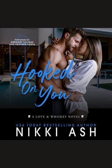 Hooked on You - a single dad meets a struggling single mom age gap nanny romance - cover