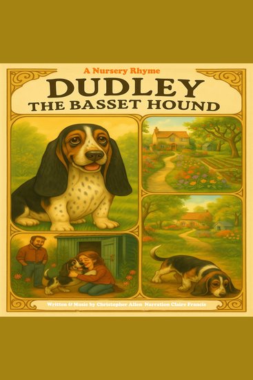 Dudley the Basset Hound - A Nursery Rhyme - cover