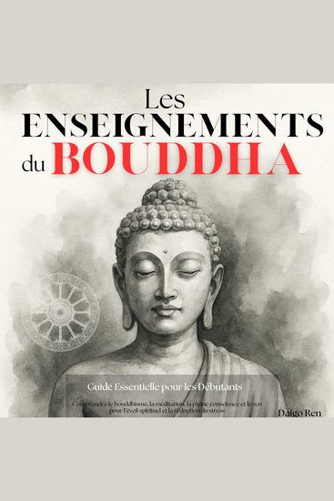 Les Enseignments du Bouddha - Guide Essentiel pour les Débutants: Comprendre Bouddhisme Méditation Pleine Conscience et Zen pour l’Éveil Spirituel le Lâcher-prise et la Réduction du Stress - cover