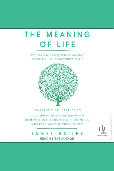 The Meaning of Life - Answers to Life's Biggest Questions from the World's Most Extraordinary People - cover