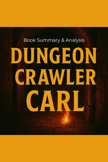 Book summary & analysis of Dungeon Crawler Carl by Matt Dinniman - cover