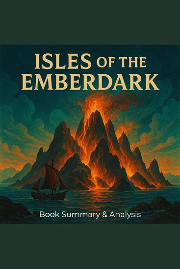 Book summary & analysis of Isles of the Emberdark by Brandon Sanderson - cover