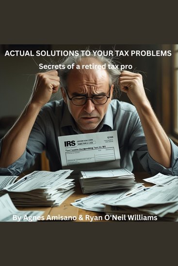 Actual solutions to your tax problems - Secrets of a retired tax pro - cover