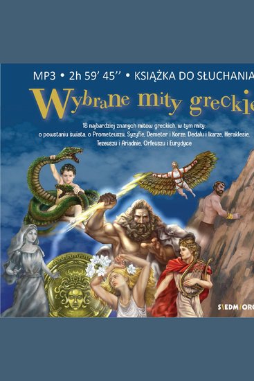 Wybrane mity greckie - cover