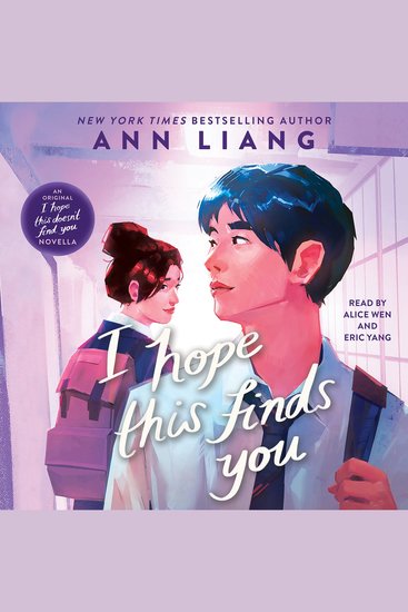 I Hope This Finds You (An I Hope This Doesn't Find You Novella) - cover