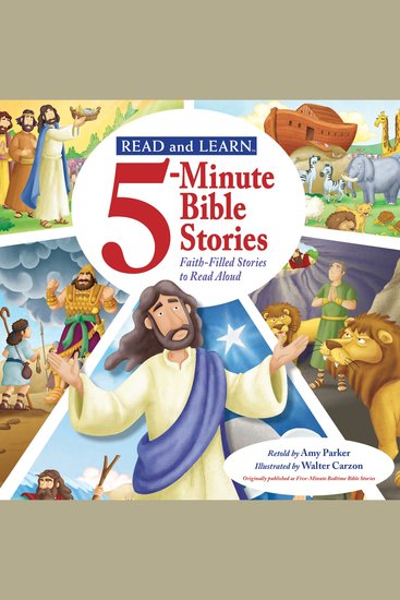 Read and Learn: 5-Minute Bible Stories: Faith-filled Stories to Read Aloud - cover