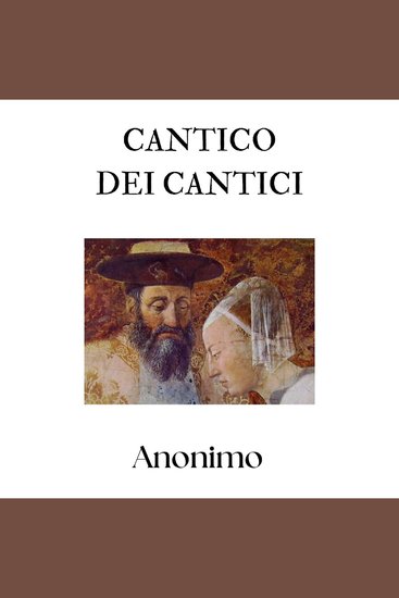 Cantico dei Cantici - cover